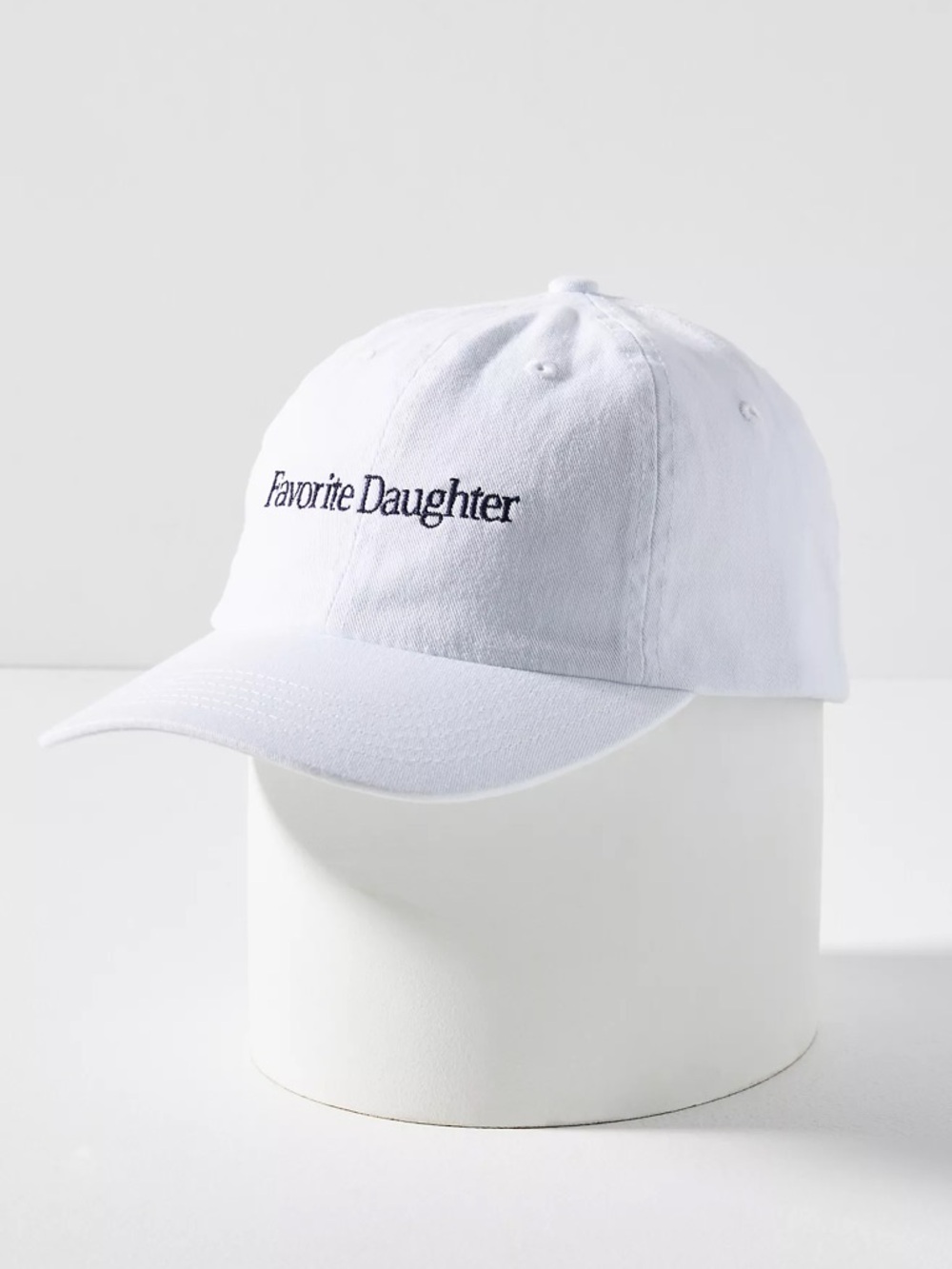 NWT Anthropologie Favorite Daughter Baseball Cap in White - Picture 2 of 5